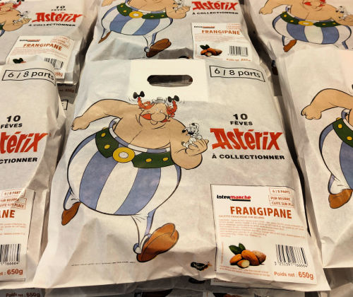 Galettes des Rois Astrix chez Intermarch