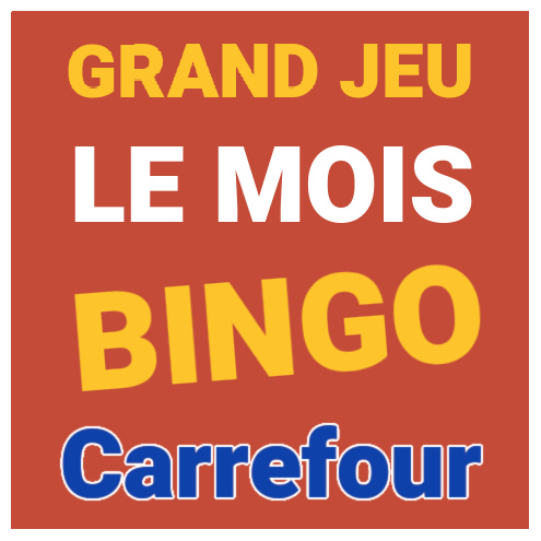 Moisbingo.carrefour.fr - Code jeu Mois bingo Carrefour