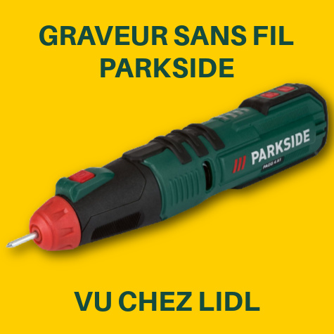 Graveur sans fil Lidl Parkside