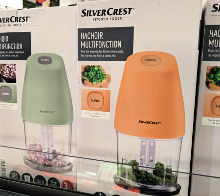 Arrivage hachoir multifonction Silvercrest chez Lidl