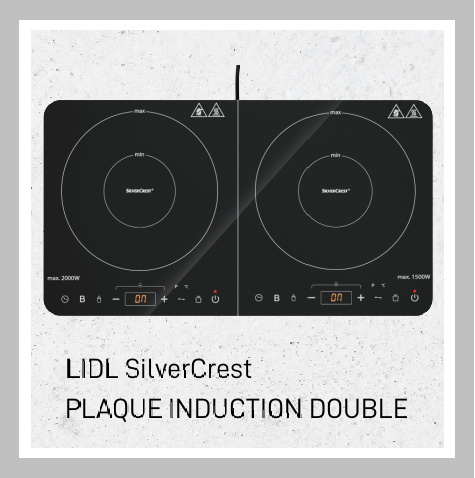 Lidl plaque induction double Silvercrest 