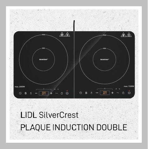 SILVERCREST® KITCHEN TOOLS Plaque à induction double, …