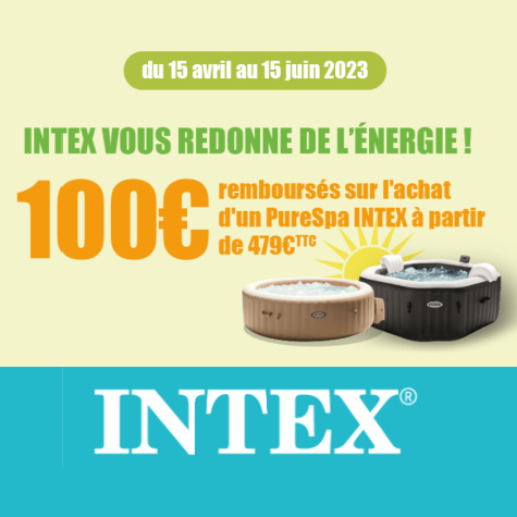 Offre de remboursement spa Intex  Intex-odr-spa.fr