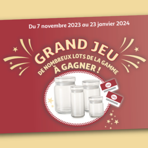 Jeu opration vignette Auchan Comptoir de Famille sur Jeu.operation.vignette.auchan.fr