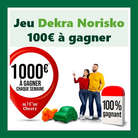 Jeu Dekra Norisko contr�le technique 2026&nbsp;: 100� � gagner