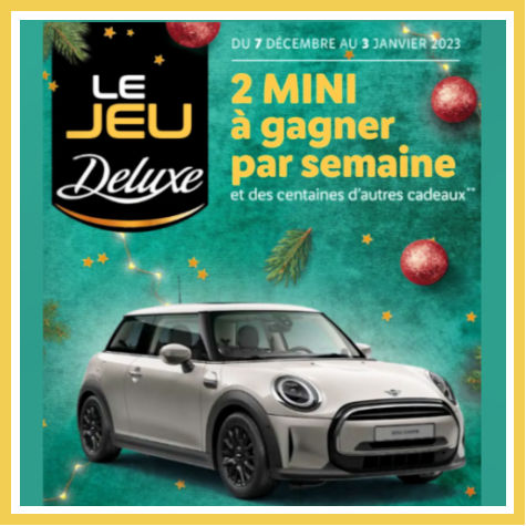 Jeu Deluxe Lidl voiture  gagner 2022