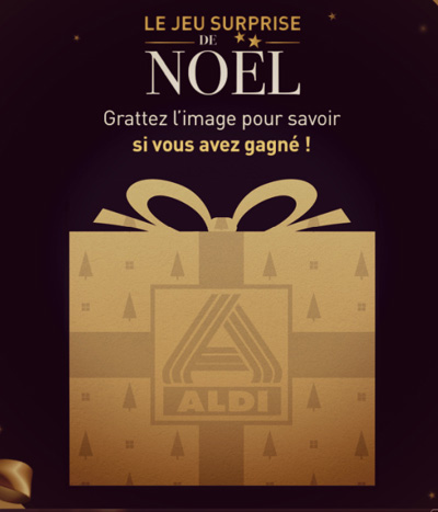 Aldi.fr le jeu surprise de Noël Aldi