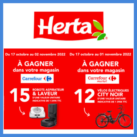 www.jeuhertacsn.fr - Grand jeu Herta CSN Carrefour 2022