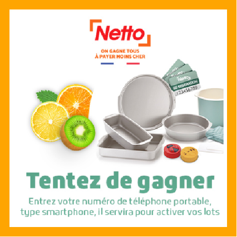 Jeumobilenetto.fr Jeu Mobile Netto vignettes Re-generation et moules  gagner