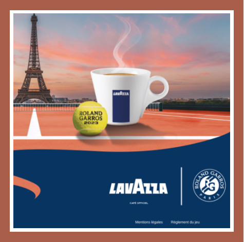 www.jeucafetennis.fr - Grand jeu Lavazza Roland Garros