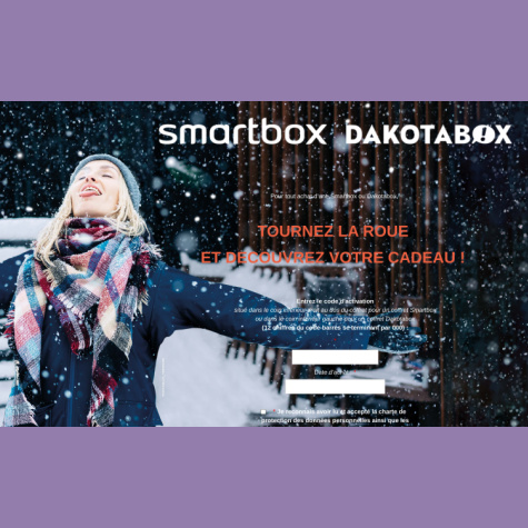 Dakotabox code Jeveuxmoncadeau.com