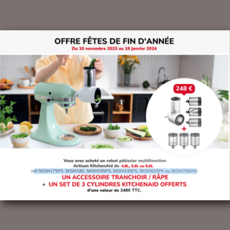 www.promotions-kitchenaid.fr offre KitchenAid 2023