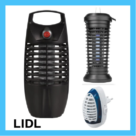 Lampe anti moustique Lidl en promotion