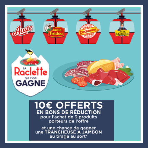 www.laraclettecavousgagne.fr - La raclette a vous gagne bons de rductions