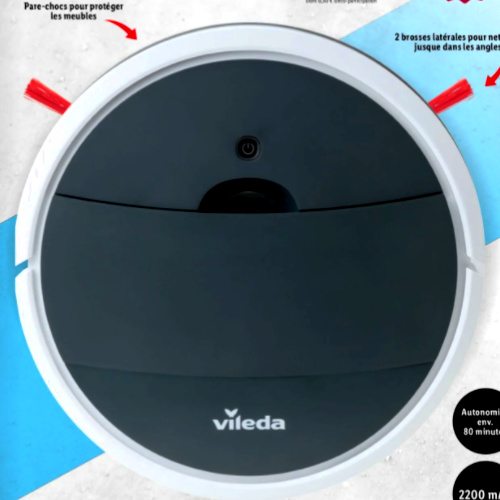 Lidl aspirateur robotVileda à 99,99 euros