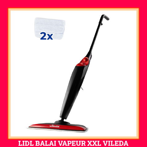 Lidl balai vapeur XXL Vileda