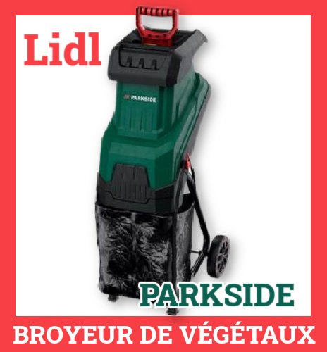 Broyeur de vgtaux  lames Lidl