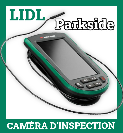 Caméra d'inspection Lidl Parkside 49,99€