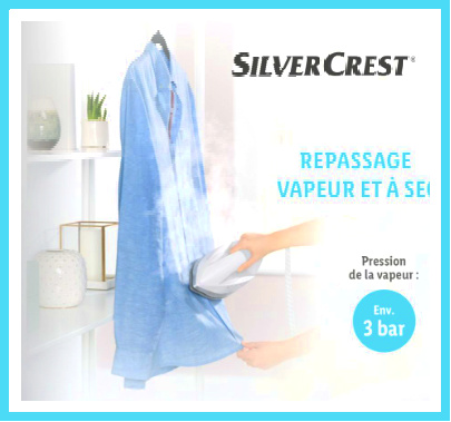 Exemple d'utilisation de la centrale vapeur Lidl Silvercrest