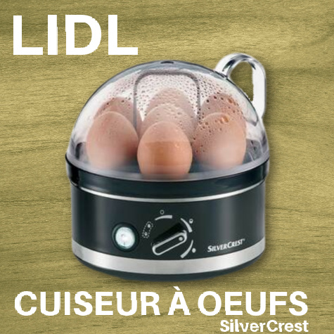 Cuiseur a oeufs Lidl Silvercrest  14,99
