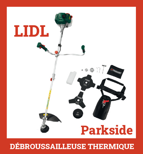 Dbroussailleuse thermique Lidl Parkside