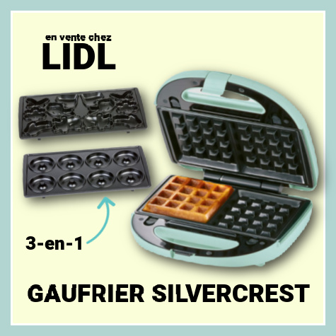 Lidl gaufrier Silvercrest