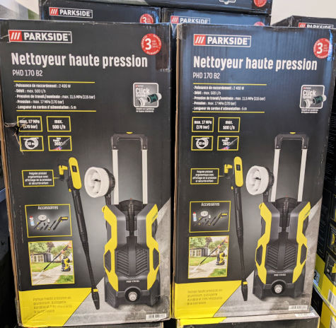 Bote du nettoyeur haute pression Parkside