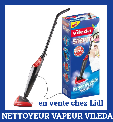 Lidl nettoyeur vapeur Vileda