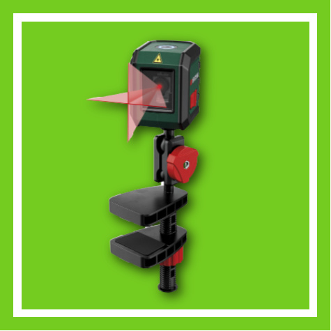 Niveau laser en croix  avec tr�pied Lidl Parkside