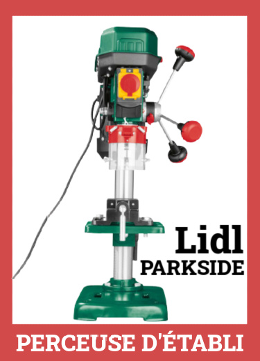 Lidl perceuse d'tabli Parkside