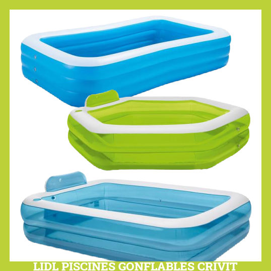 Piscines gonflables Lidl Crivit