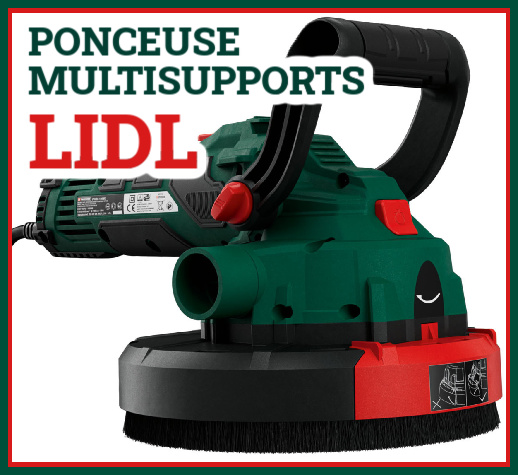 Ponceuse multisupports Lidl Parkside