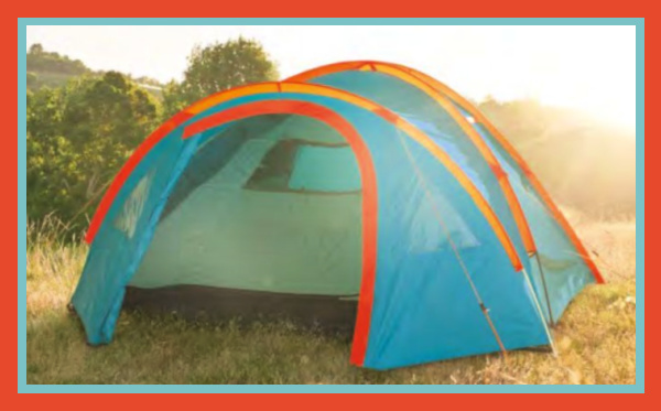 Autres coloris de la tente double toit en situation