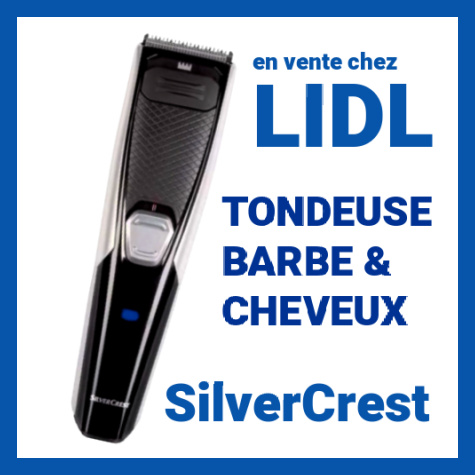 Tondeuse barbe et cheveux Lidl SilverCrest