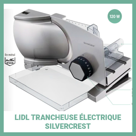 Lidl trancheuse lectrique Silvercrest