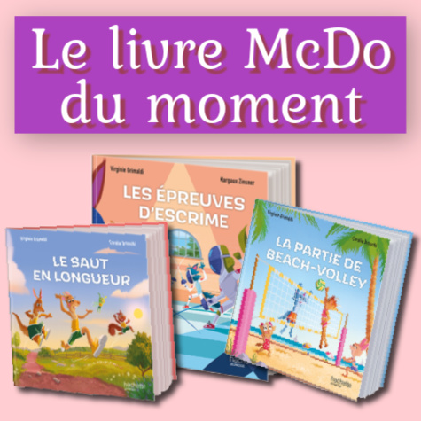 Livre Mcdo en ce moment dans Happy Meal 2024