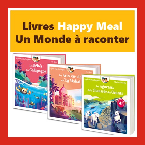 Livres Happy Meal Un Monde � raconter octobre 2026