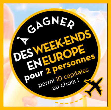 Gagnez un weekend en Europe avec le jeu Aperotime by Schweppes