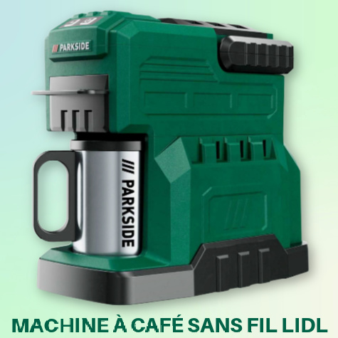 Machine  caf sans fil Lidl Parkside