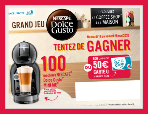 www.magasins-u.com/jeu-dolcegusto - Jeu Dolce Gusto Magasins U