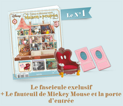 Hachette collection la Maison de poupe Disney