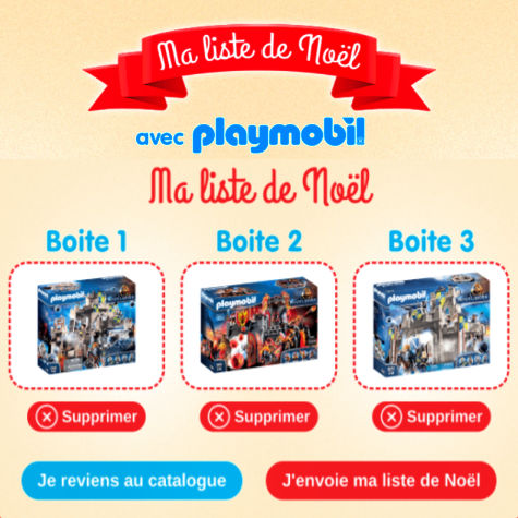 Malisteplaymobil.fr - Grand jeu Ma Liste de Nol Playmobil 2022