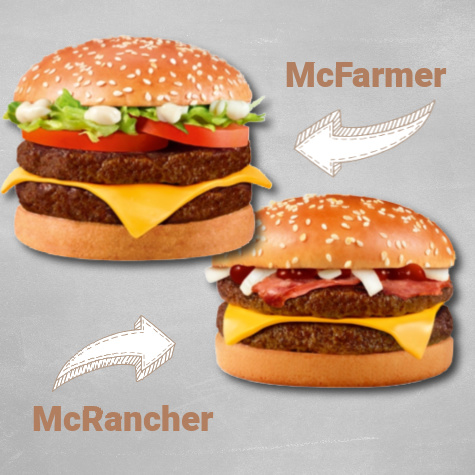 McDo burger du moment : McFarmer et McRancher