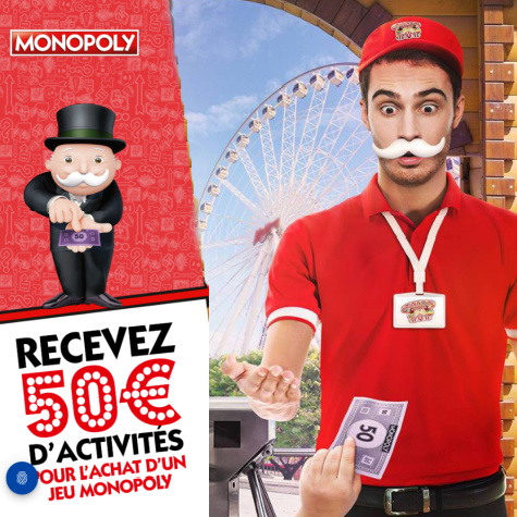 www.paieavecmonopoly.fr - Monopoly 50 d'activits pour un jeu achet