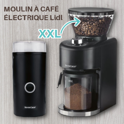 Moulin  caf lectrique Lidl Silvercrest en promotion