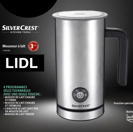 Mousseur  lait Lidl Silvercrest