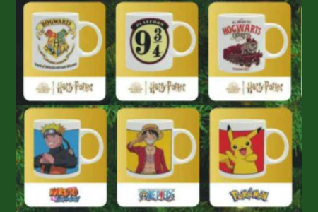 Les 6 mugs de Nol Carrefour  collectionner