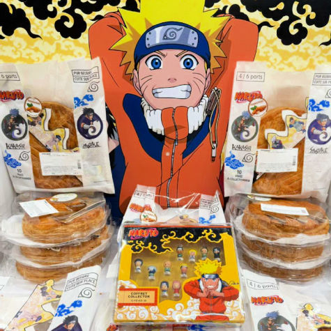 Galette Intermarch fves Naruto 2026  collectionner