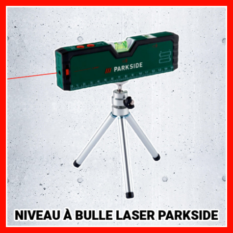 Dtai du niveau  bulle laser Lidl Parkside  (vu en catalogue)