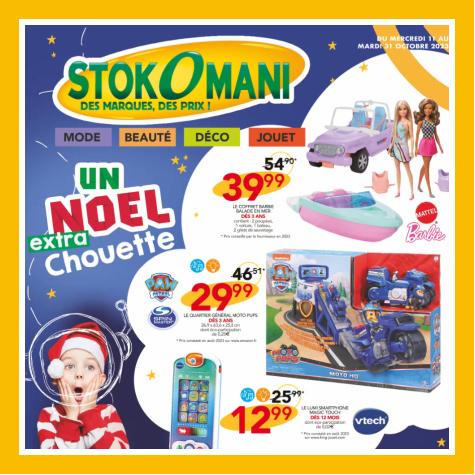 Catalogue jouets Nol Stokomani 2023